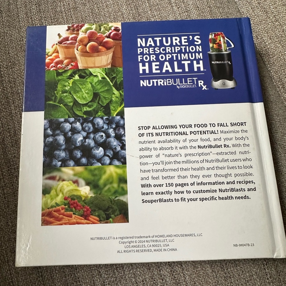 NutriBullet Rx Recipe Book - Picture 2 of 3